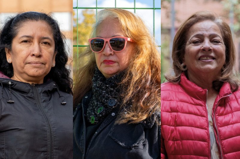 Ilma, Marga y Altagracia.