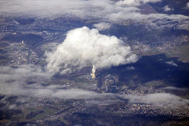 Una central de energía eléctrica en el sur de Alemania.