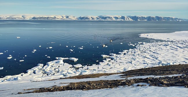 Comportamiento de la capa de hielo en Groenlandia en 2025.