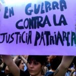 Concentración en Madrid, tras conocerse la sentencia de la manada, diciembre de 2018.