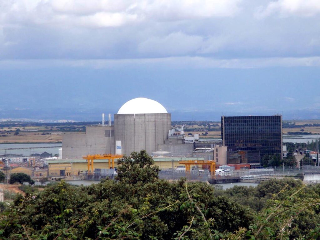 Central nuclear de Almaraz (Cáceres).
