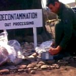 Terrenos contaminados por radioactividad en Palomares.