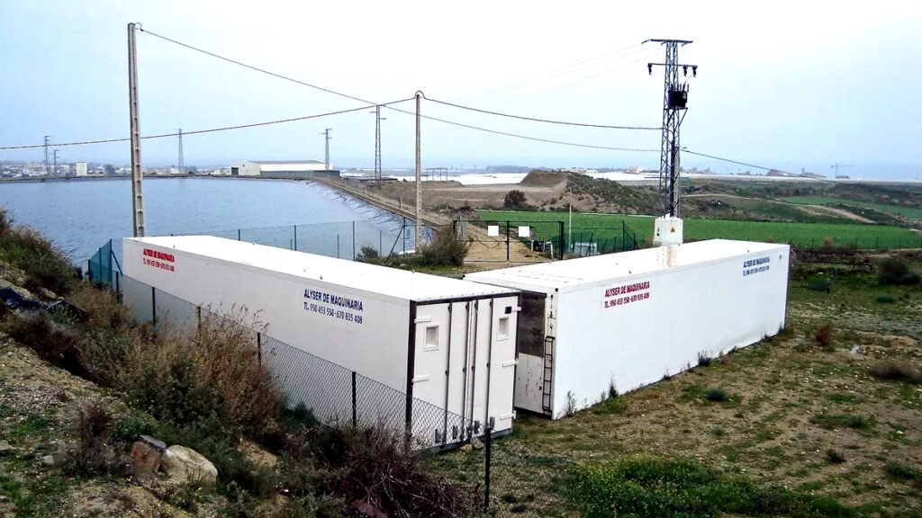 Caseta en la parcela vallada en Palomares.