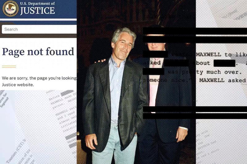 Una investigación de NPR descubre que el Departamento de Justicia ha eliminado o retenido archivos de Epstein relacionados con el presidente Trump.