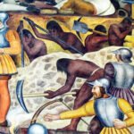 Mural de Diego Rivera (fragmento).