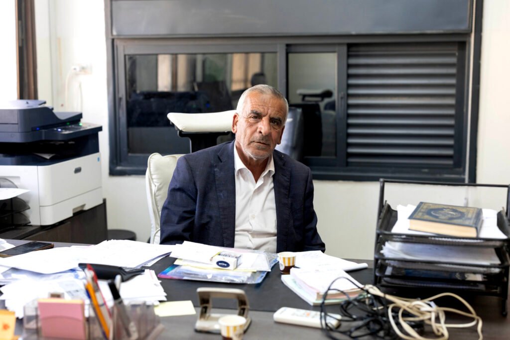 Hussein Dawabsheh, alcalde de la Duma, diciembre de 2025.