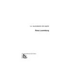 La acumulación del capital.