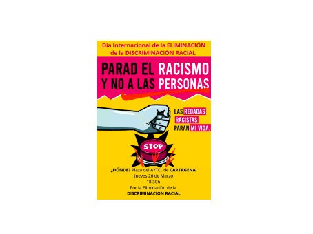 Parad el racismo y no a las personas