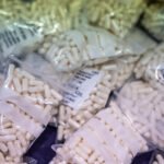 Pastillas de droga incautadas que ha desabastecido los almacenes de droga de síntesis en el eje Norte de España.