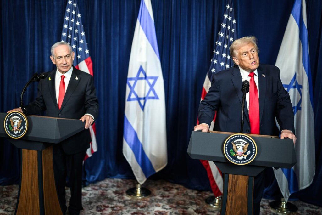 Trump y Netanyahu.