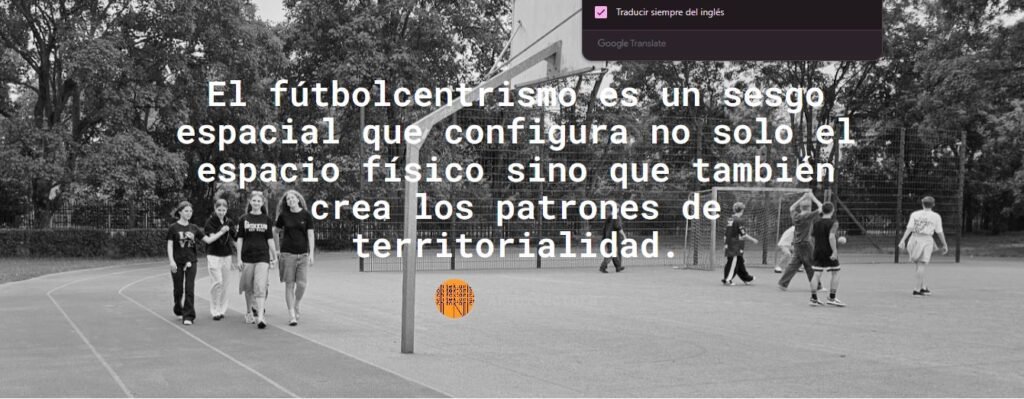 Un estudio reciente sobre patios escolares demuestra que los niños tienen una tendencia a dominar el espacio central.