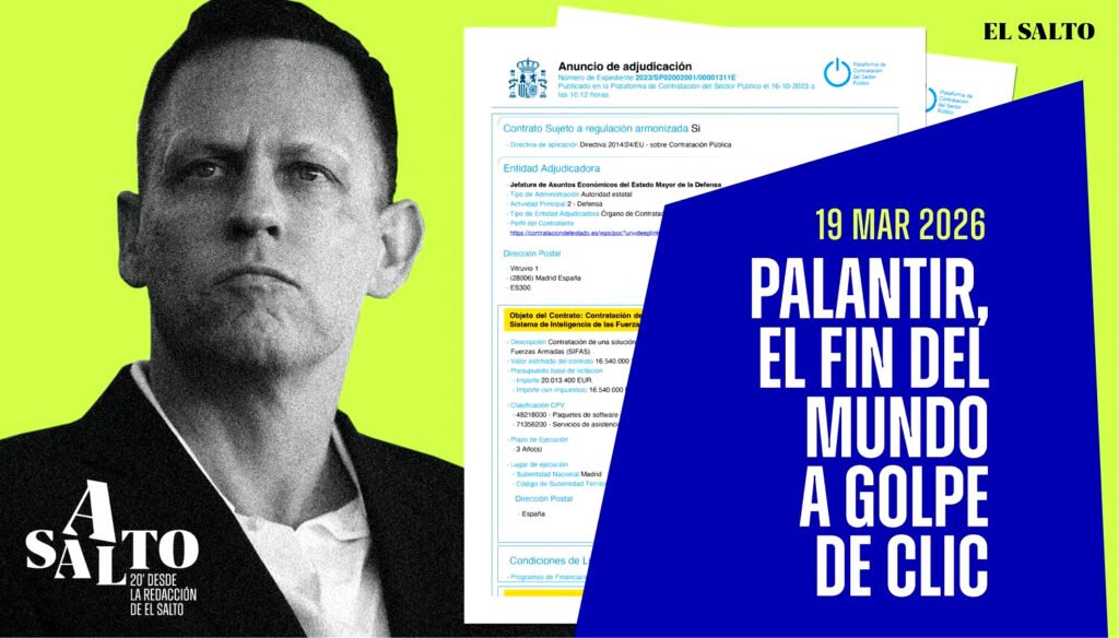 Palantir, el fin del mundo a golpe de clic.