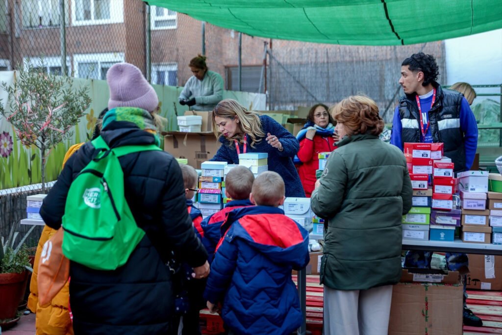 Familias en riesgo de vulnerabilidad, en Madrid.