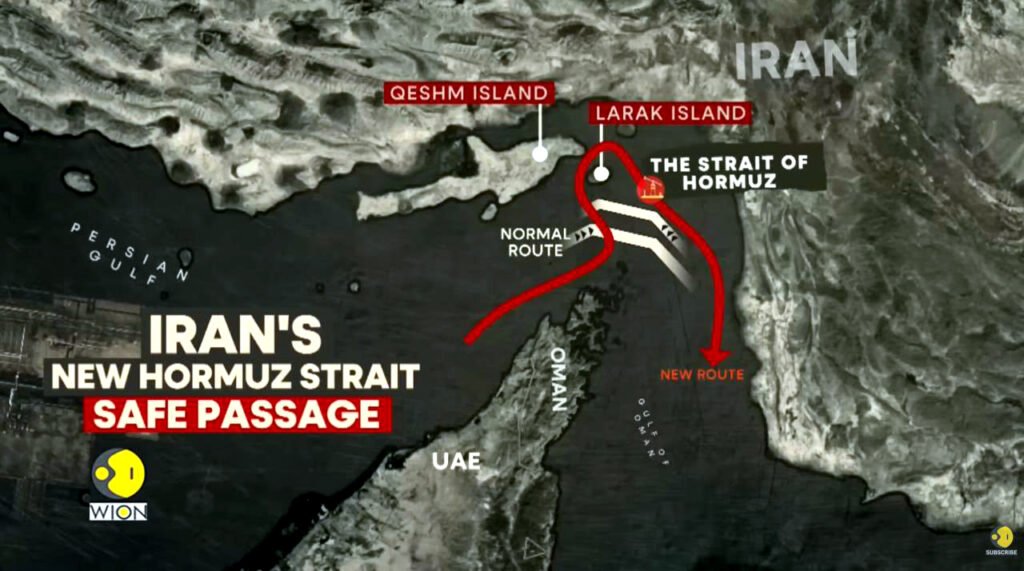 Cuando un barco se aproxima a la zona, sería contactado por unidades de la Guardia Revolucionaria que se encuentran en Larak.