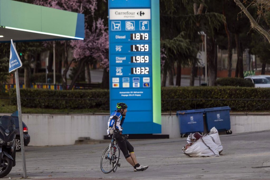 El precio de no desplazarse en bici.