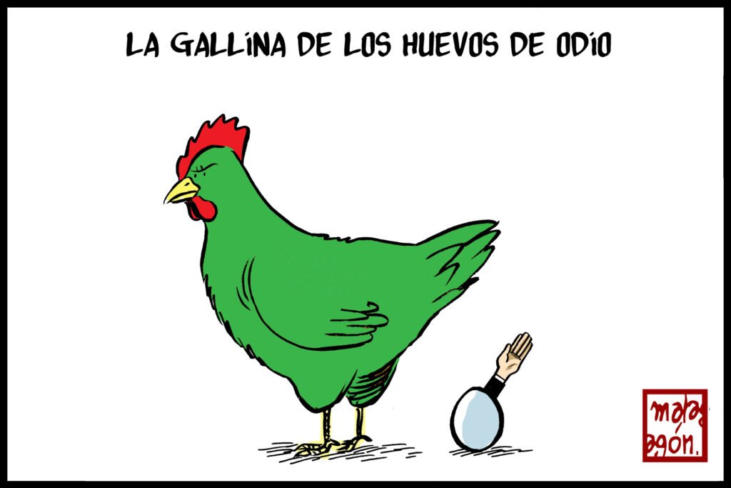 La gallina de los huevos de odio.