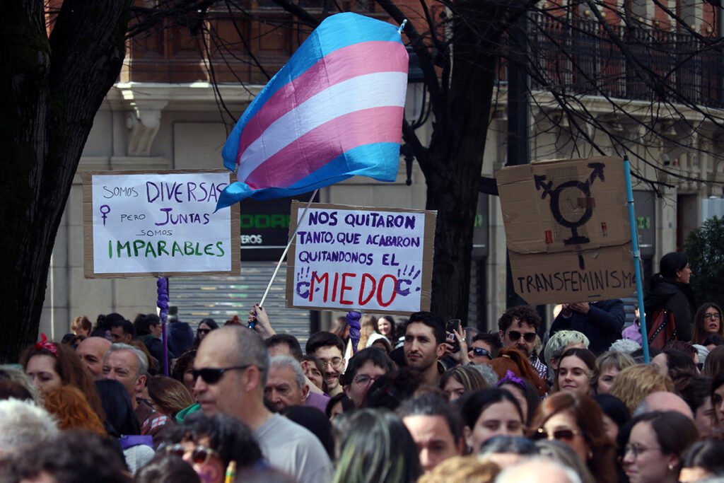 Manifestación del 8 de marzo en Bilbao.