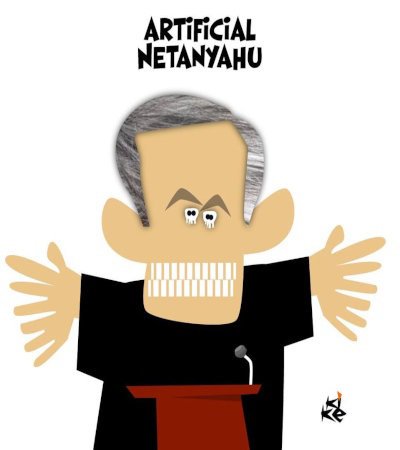 Artificial Netanyahu.