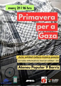 Primavera per a Gaza.