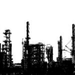 Refinería de petróleo.