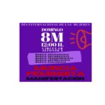 Manifestación Antifascista, Antirracista, Transfeminista, Antibelicista y Ecologista en Murcia.