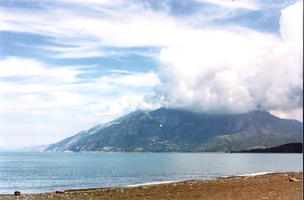 Yebel Aqra (Mons Casius), en la frontera sirio-turca.