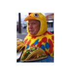 Imagen satírica de Donald Trump.