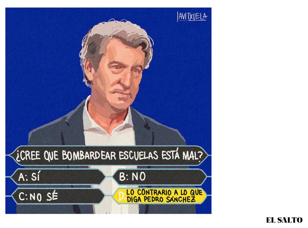 Bombardear escuelas.