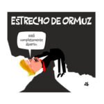 El estrecho está completamente abierto.