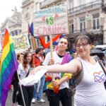 Reivindicación del poliamor en el Orgullo de Bruselas de 2015.