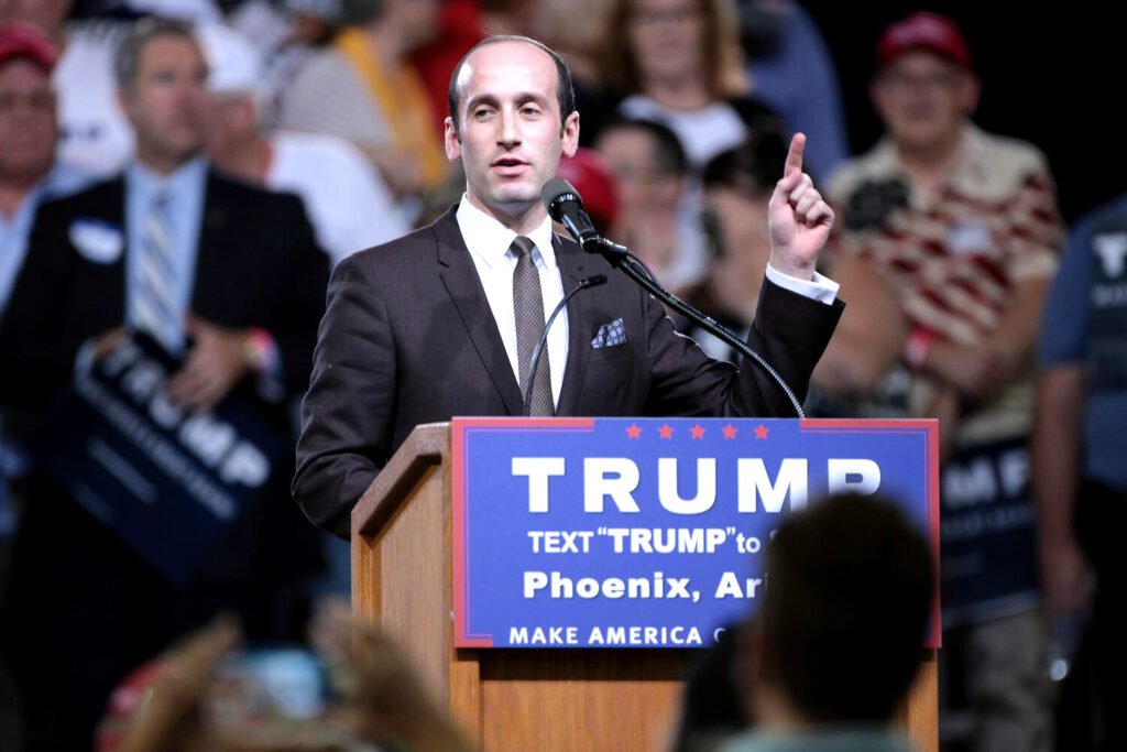 Stephen Miller, asesor de seguridad nacional de la Casa Blanca.