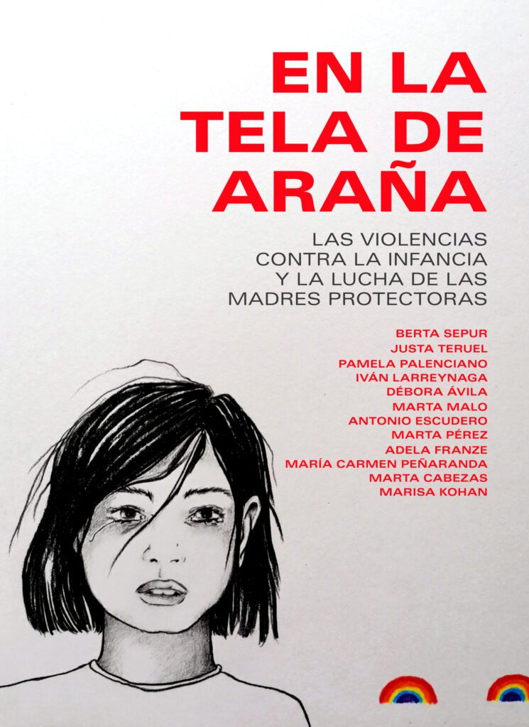  En la tela de araña.