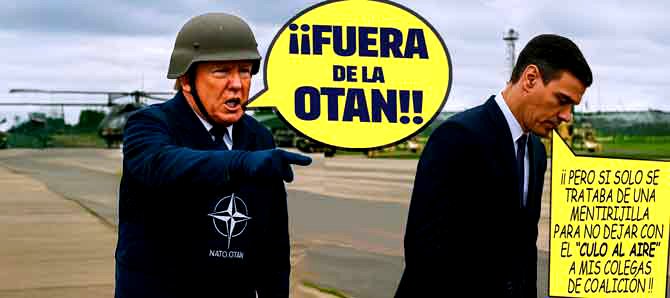 Expulsión de España de la OTAN.
