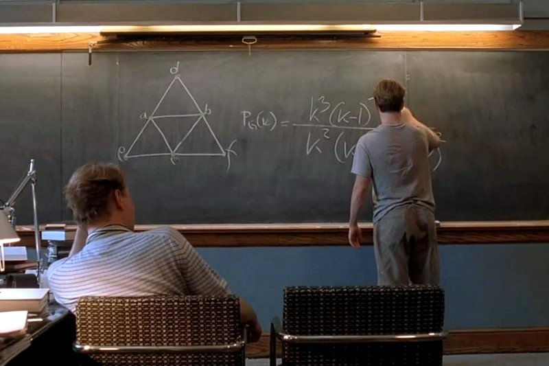 Fotograma de El indomable Will Hunting.