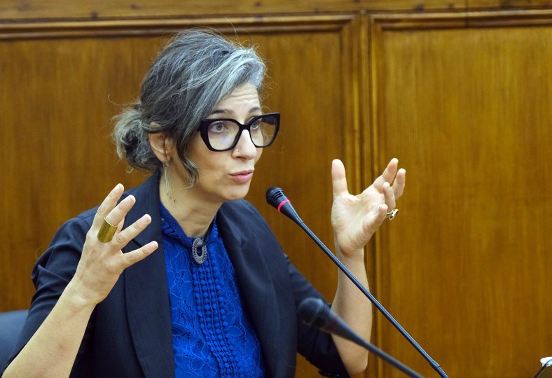 Francesca Albanese, relatora especial de la ONU para los Territorios Palestinos ocupados.