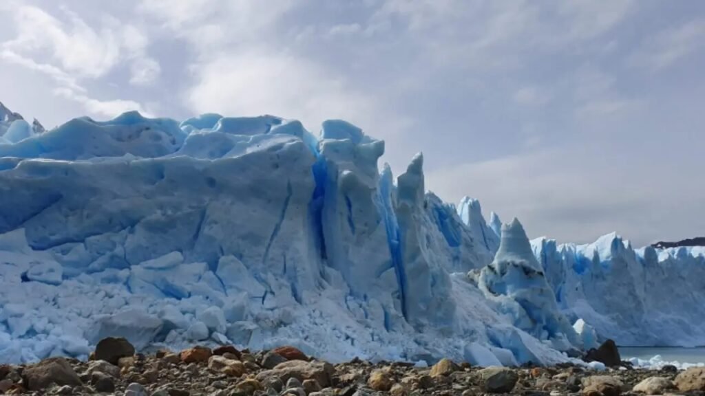 Glaciar en Argentina.