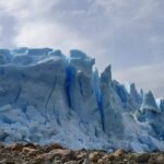 Glaciar en Argentina.