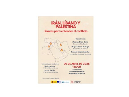 Charla-Coloquio en Murcia: Irán, Palestina y Líbano – Claves para entender el conflicto