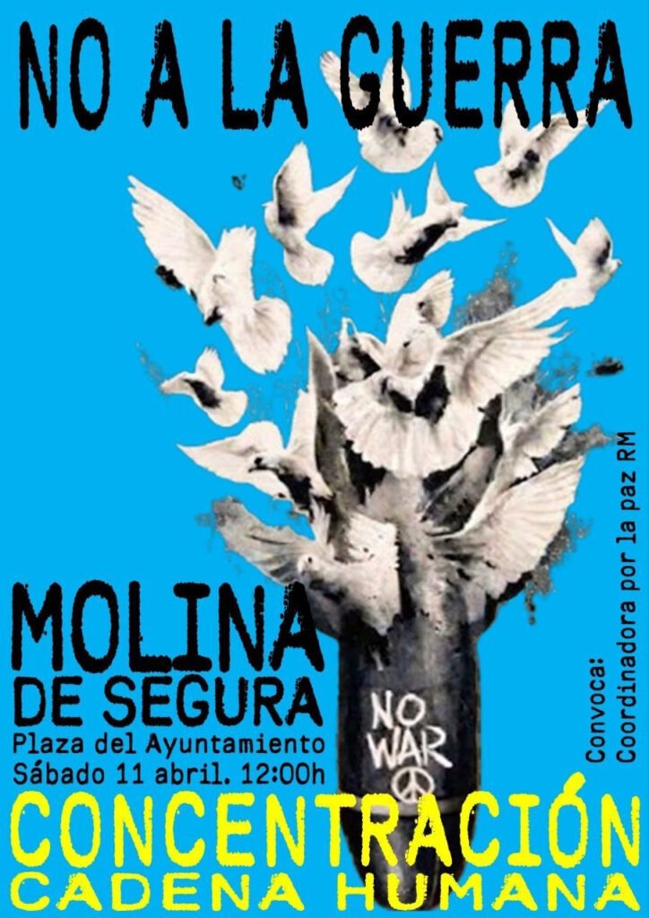 No a la guerra - Molina de Segura.