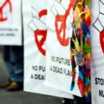 No a las armas nucleares.