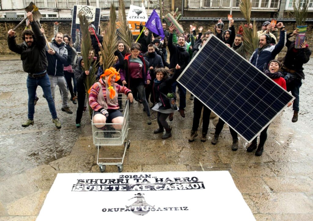 Presentación de la iniciativa OkupaTU Gasteiz.