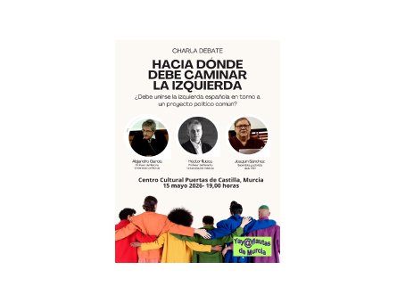 Hacia donde debe caminar la izquierda – Charla/Debate en Murcia