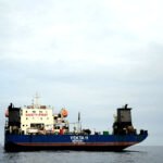 Un buque en el estrecho de Ormuz, en Omán.