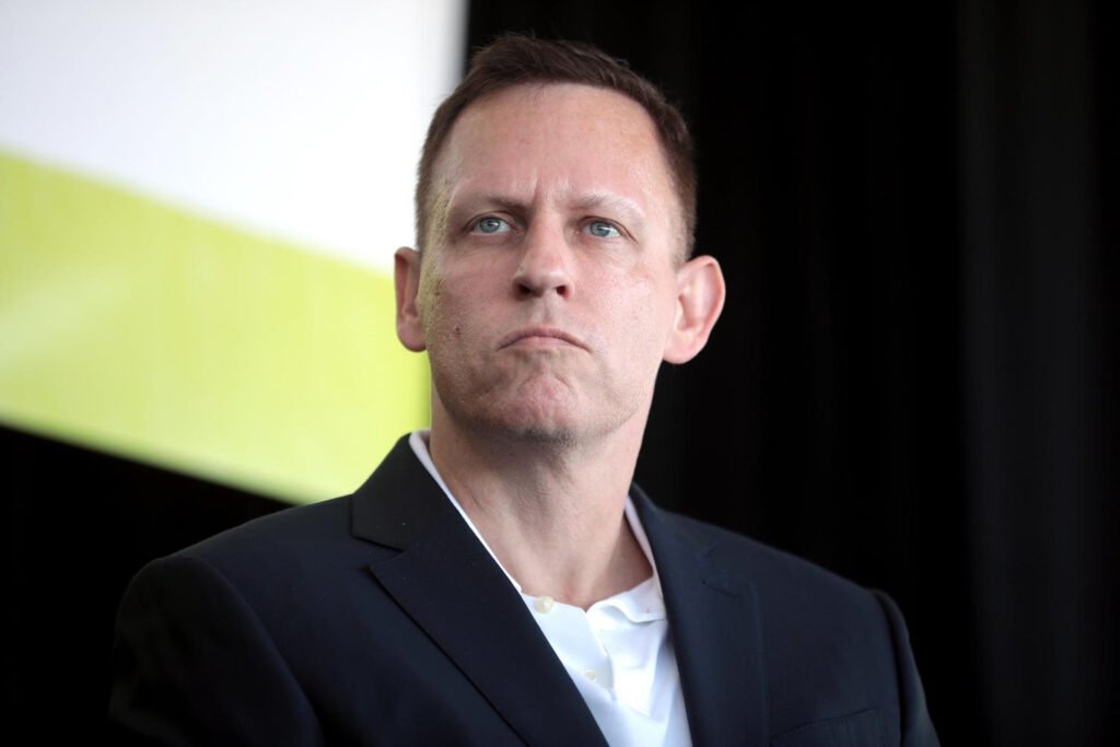Un capitalista militante: Peter Thiel.