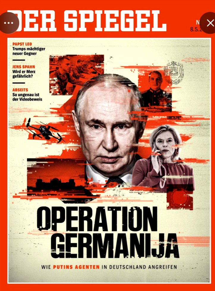 Portada de Der Spiegel.