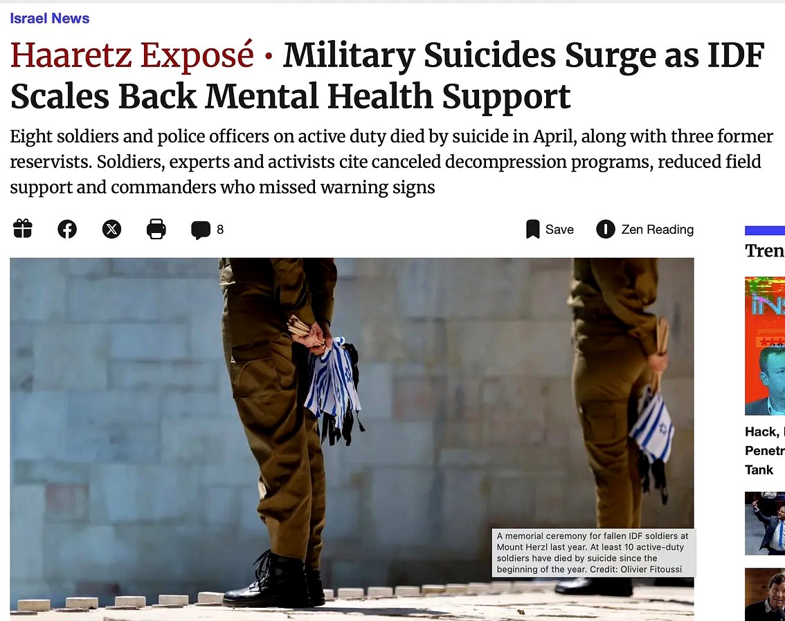 La soga. el idiota sublime. ¿Qué está pasando en Israel?
