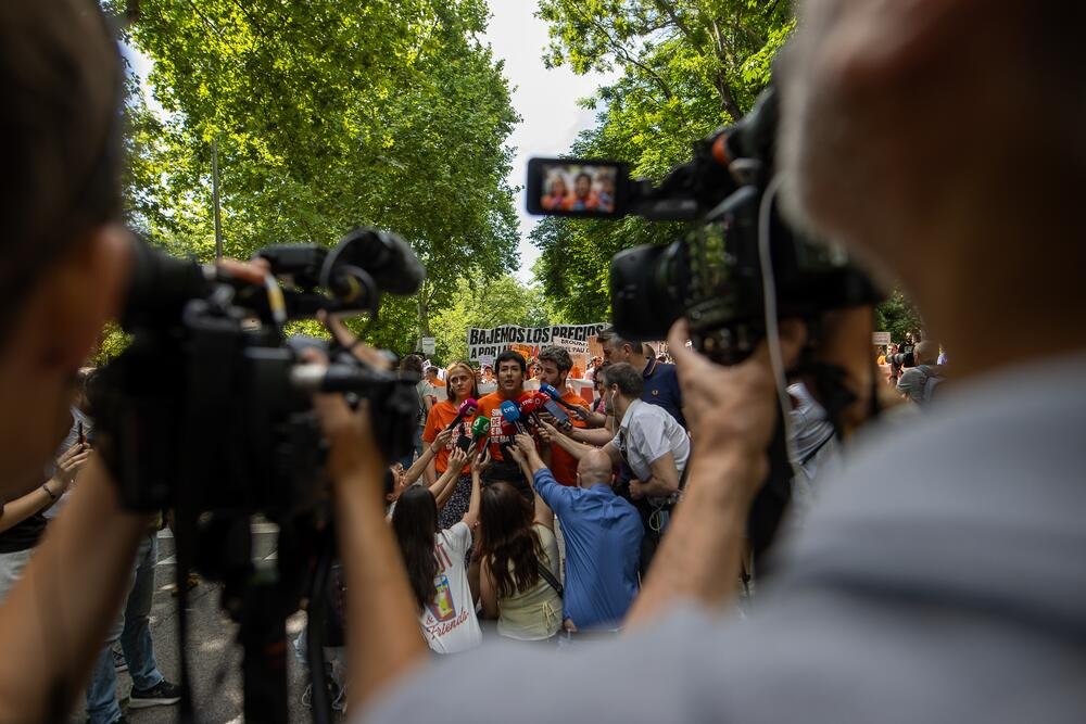 Manifestación por el derecho a la vivienda. Madrid, 24 Mayo de 2026.