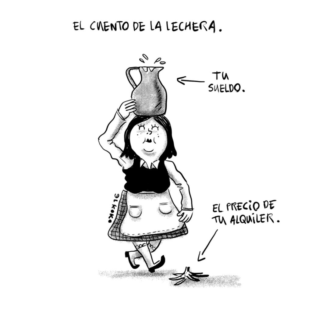 El cuento de la lechera.