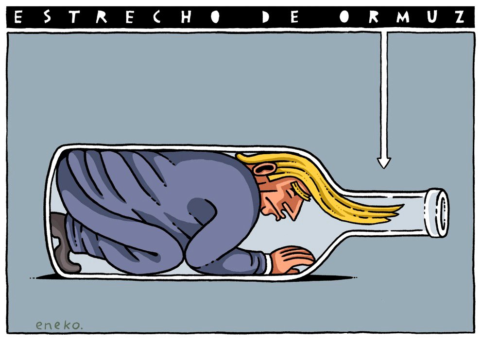 Naranja y en botella.