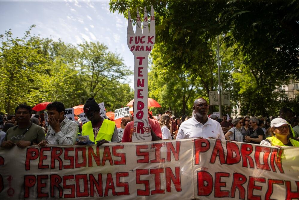 Manifestación por el derecho a la vivienda. Madrid, 24 Mayo de 2026.